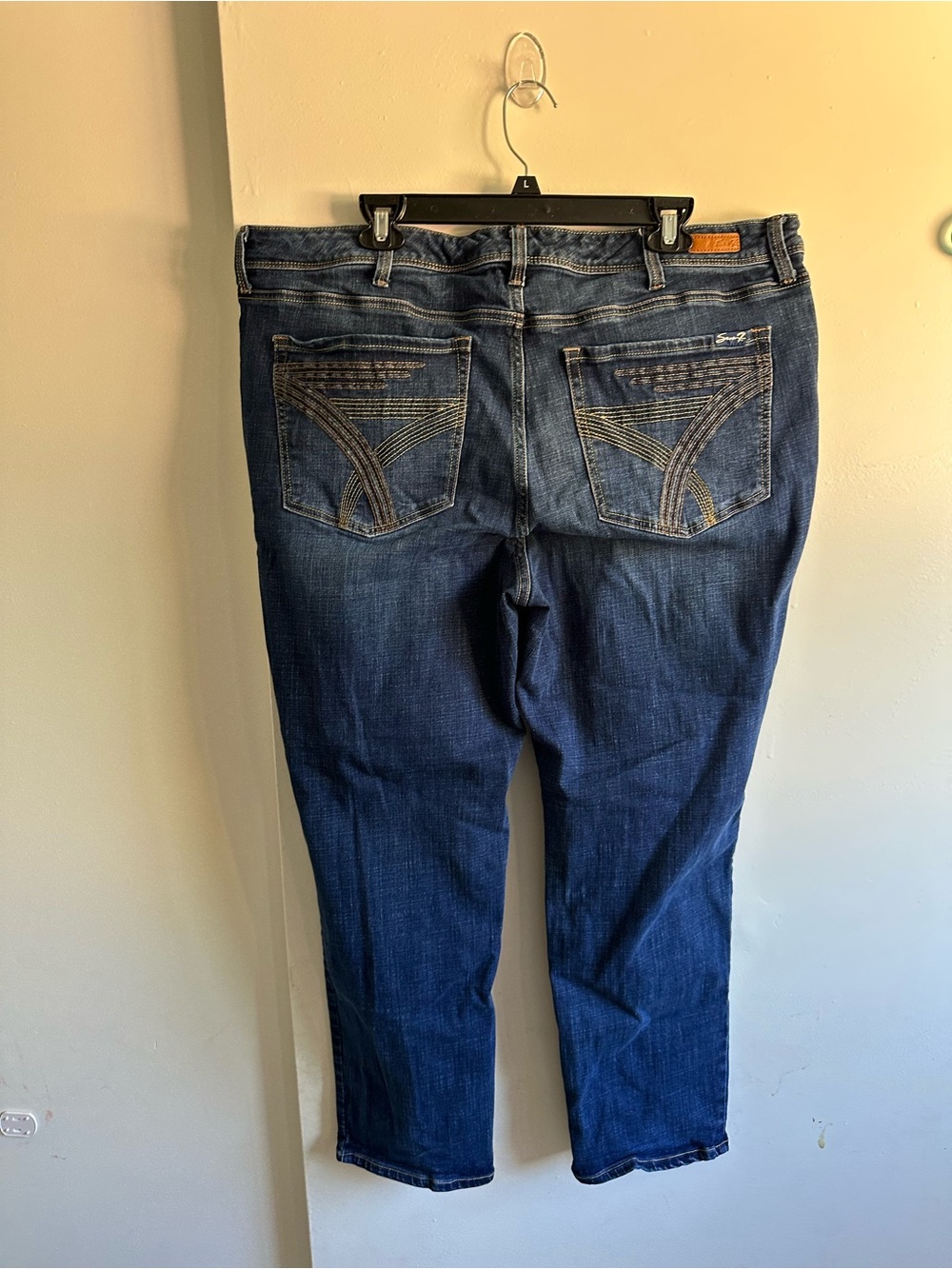 Seven7 Women's Dark Blue Slim Skinny Jeans - Picture 5 of 14